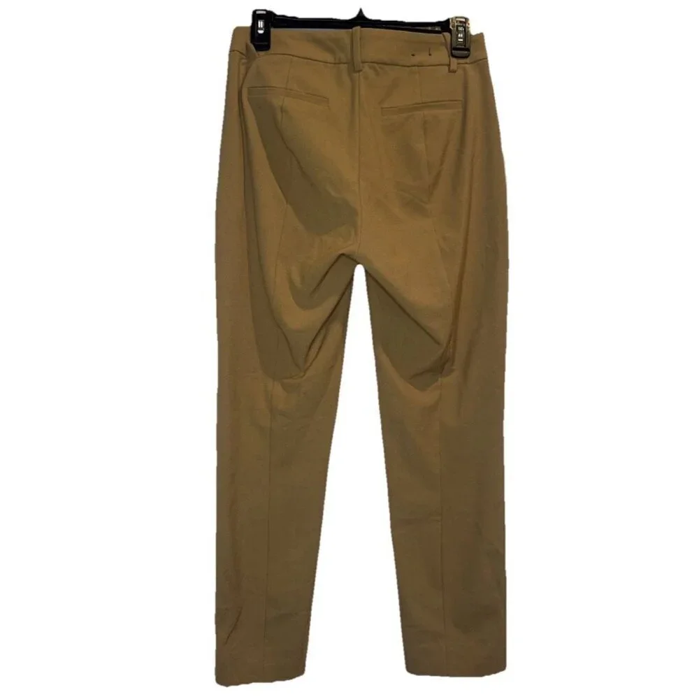 J.CREW Women’s‎ Brown Ruby Cropped Pants Stretch Twill Sz 2 Casual Business